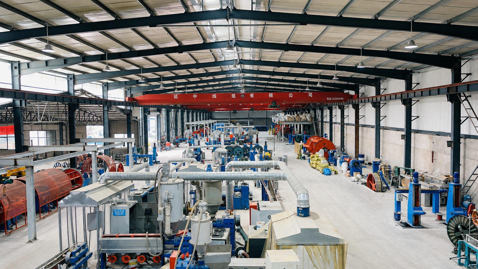 Hebei Yanzhong cable production workshop