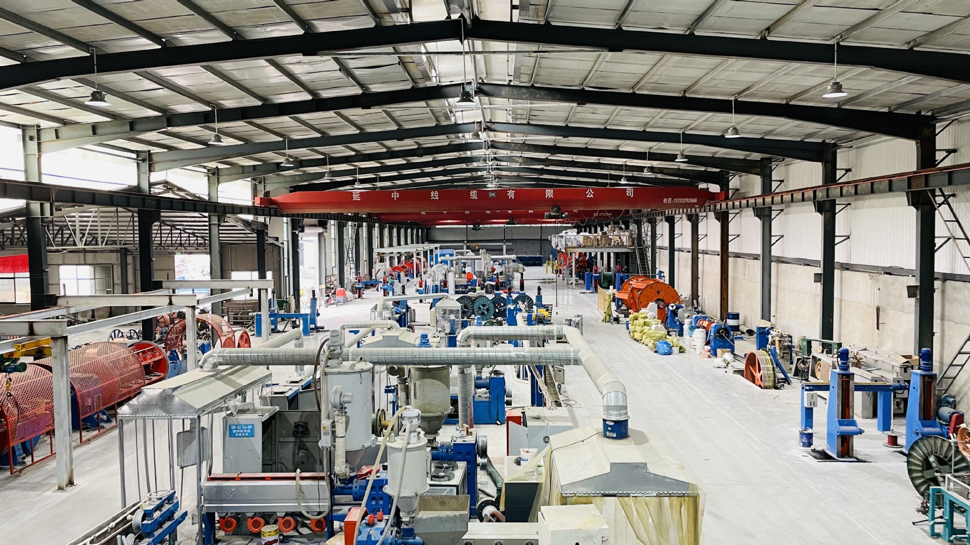 Hebei Yanzhong cable production workshop