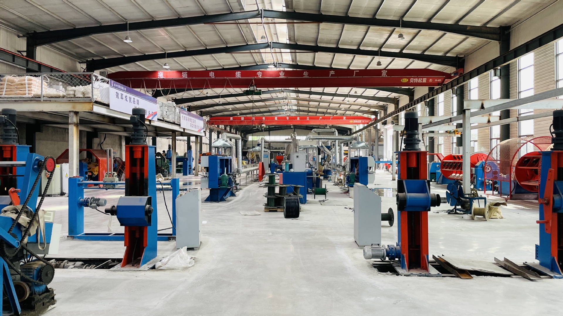 Cable production workshop view 3