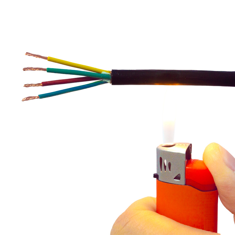 Fluoroplastic Control Cable